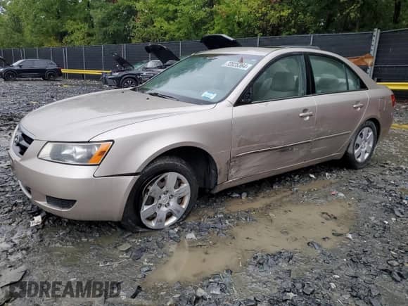 2008 Hyundai Sonata GLS с VIN 5NPET46C48H345617, выставлен на аукционе Copart как лот 72825364 с пробегом 271 804 миль миль и Списание • Salvage title. История ставок и продаж доступна на DreamBid. Изображение 1.
