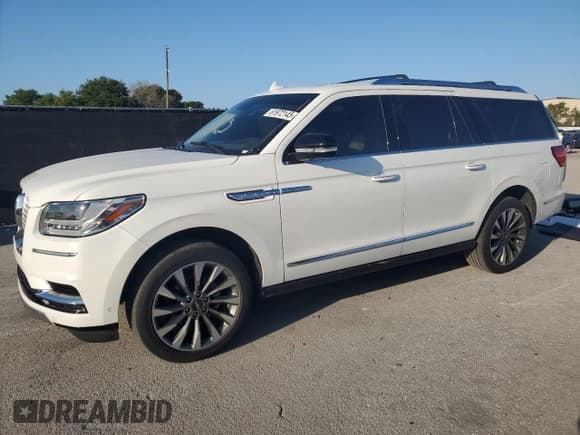 ✅ 2021 Lincoln Navigator Reserve • VIN: 5LMJJ3LTXMEL17469 • Lot: 61972145. Wystawiony na Copart z przebiegiem 48 265 mil. Bezpłatny archiwum sprzedaży aukcyjnych z USA i szczegółowy raport historii pojazdu na DreamBid. Zdjęcie 1.