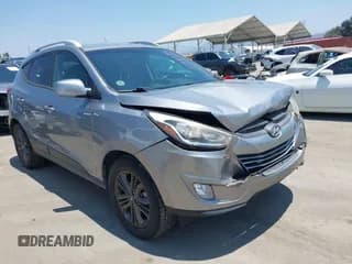 ✅ 2014 Hyundai Tucson SE • VIN: KM8JU3AG9EU859041 • Lot: 42762236. Wystawiony na IAAI z przebiegiem 107 785 mil. Bezpłatny archiwum sprzedaży aukcyjnych z USA i szczegółowy raport historii pojazdu na DreamBid. Zdjęcie 1.