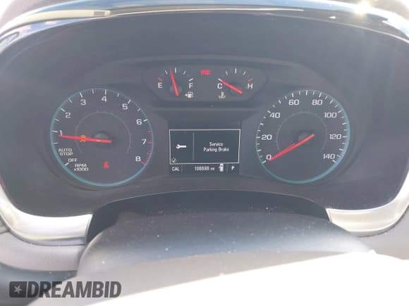 ✅ 2018 Chevrolet Traverse LT Cloth • VIN: 1GNEVMKW9JJ210079 • Lot: 41548733. Wystawiony na IAAI z przebiegiem 106 698 mil. Bezpłatny archiwum sprzedaży aukcyjnych z USA i szczegółowy raport historii pojazdu na DreamBid. Zdjęcie 7.