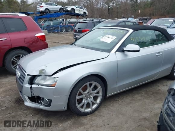 ✅ 2011 Audi A5 Premium • VIN: WAUCFAFH9BN005540 • Lot: 41841415. Listed on IAAI with 112,883 mi. Free auction sales archive from the USA and detailed vehicle history report at DreamBid. Image 2.