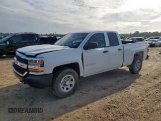 2019 Chevrolet Silverado 1500 Work Truck z VIN 2GCVKNEC5K1159829, wystawiony jako Copart lot #62343625 z przebiegiem 80 307 mil mil oraz Szkoda całkowita • Salvage title. Historia ofert i sprzedaży dostępna na DreamBid. Obrazek 1.