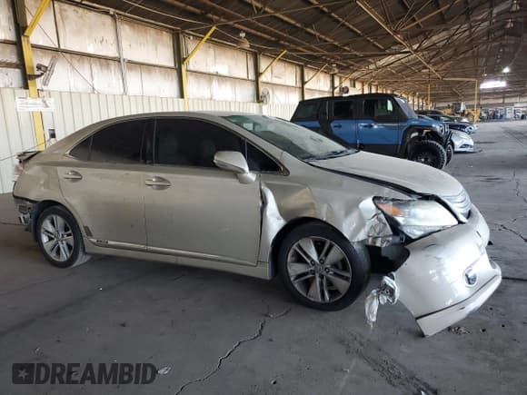 ✅ 2012 Lexus HS 250h • VIN: JTHBB1BA3C2049151 • Lot: 74981034. Listed on Copart with 283,714 mi. Free auction sales archive from the USA and detailed vehicle history report at DreamBid. Image 4.