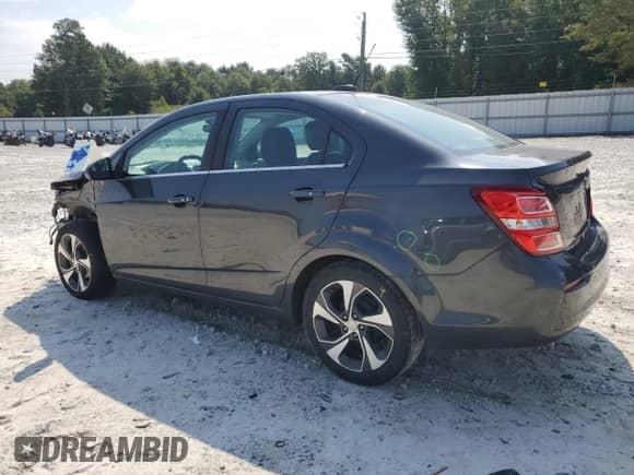 2018 Chevrolet Sonic Premier z VIN 1G1JF5SB6J4135789, wystawiony jako Copart lot #68529724 z przebiegiem 80 296 mil mil oraz Szkoda całkowita • Salvage title. Historia ofert i sprzedaży dostępna na DreamBid. Obrazek 2.