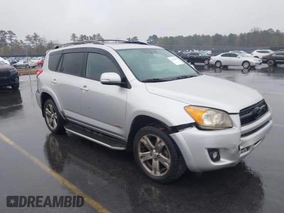 ✅ 2010 Toyota RAV4 Sport • VIN: JTMRK4DV6A5089852 • Lot: 43834599. Listed on IAAI with 203,492 mi. Free auction sales archive from the USA and detailed vehicle history report at DreamBid. Image 1.