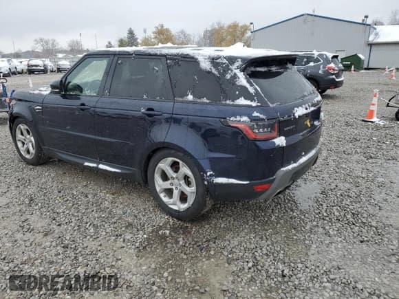 ✅ 2020 Land Rover Range Rover Sport SE • VIN: SALWG2SU4LA711676 • Лот: 91807155. Опубликован ранее на Copart с пробегом 78 382 миль. Бесплатный доступ к архиву аукционных продаж из США и подробный отчёт об истории автомобиля на DreamBid. Изображение 2.