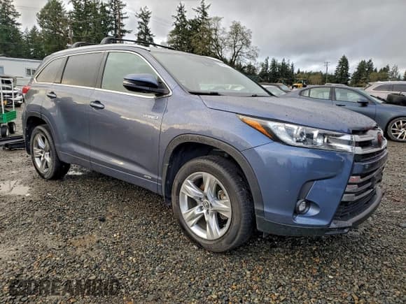 ✅ 2019 Toyota Highlander Hybrid Limited Platinum • VIN: 5TDDGRFH0KS054171 • Lot: 94884605. Listed on Copart with 78,339 mi. Free auction sales archive from the USA and detailed vehicle history report at DreamBid. Image 4.