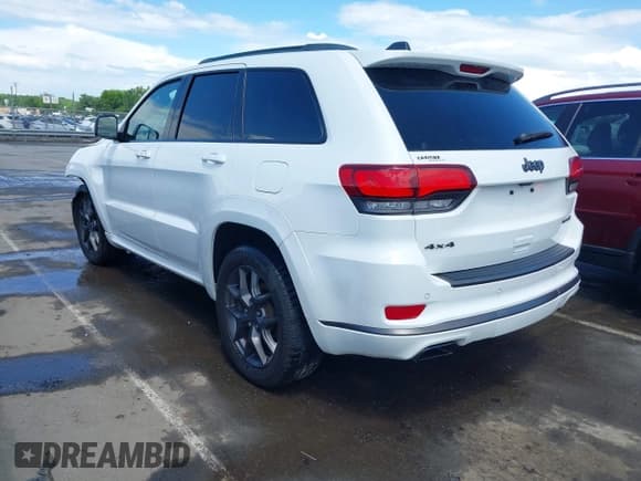 ✅ 2020 Jeep Grand Cherokee Limited X • VIN: 1C4RJFBG5LC333430 • Lot: 42263194. Listed on IAAI with 40,712 mi. Free auction sales archive from the USA and detailed vehicle history report at DreamBid. Image 3.
