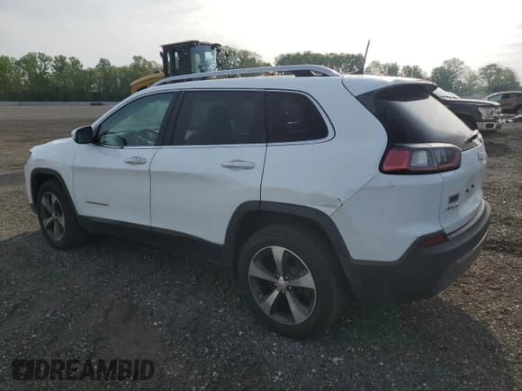 ✅ 2019 Jeep Cherokee Limited • VIN: 1C4PJMDX9KD258720 • Lot: 54375955. Listed on Copart with 77,108 mi. Free auction sales archive from the USA and detailed vehicle history report at DreamBid. Image 2.