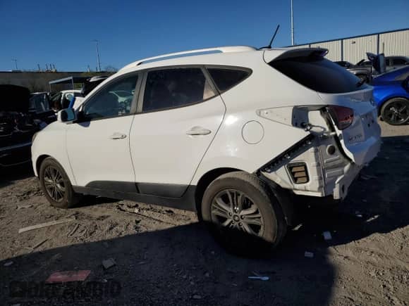 2015 Hyundai Tucson Limited with VIN KM8JUCAG9FU008424, listed as a Copart auction lot 90071535 with 142,268 mi miles and Salvage title. Bid and sale history available at DreamBid. Image 2.