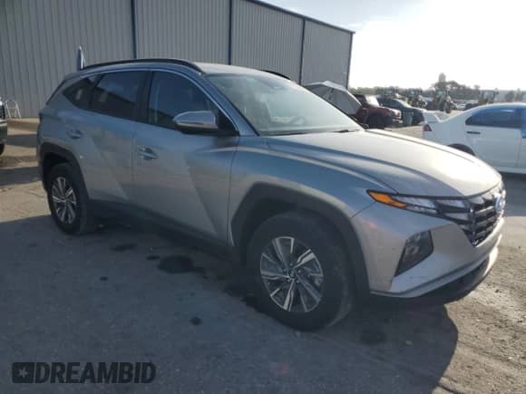 2023 Hyundai Tucson Blue z VIN KM8JBCA18PU123471, wystawiony jako Copart lot #85730945 z przebiegiem 29 261 mil mil oraz Szkoda całkowita • Salvage title. Historia ofert i sprzedaży dostępna na DreamBid. Obrazek 4.