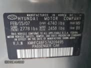 ✅ 2007 Hyundai Azera SE • VIN: KMHFC46F57A209495 • Lot: 84614145. Listed on Copart with 188,206 mi. Free auction sales archive from the USA and detailed vehicle history report at DreamBid. Image 12.