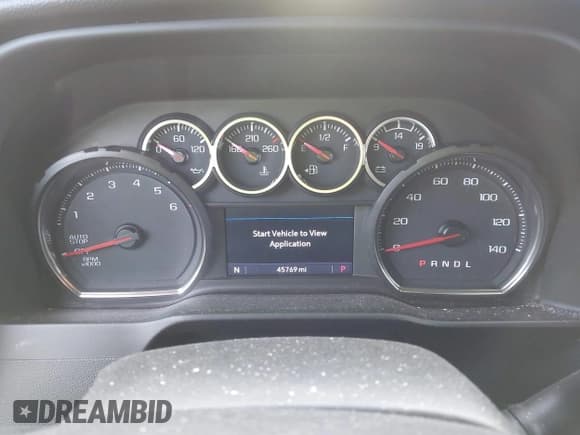 ✅ 2022 Chevrolet Silverado 1500 LT • VIN: 1GCUYDET4NZ175830 • Lot: 43666535. Listed on IAAI with 45,769 mi. Free auction sales archive from the USA and detailed vehicle history report at DreamBid. Image 7.