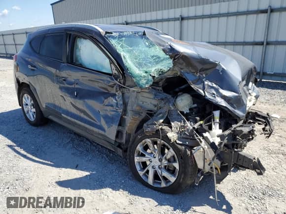 2019 Hyundai Tucson Value with VIN KM8J33A44KU067495, listed as a Copart auction lot 80381395 with 73,780 mi miles and Salvage title. Bid and sale history available at DreamBid. Image 4.