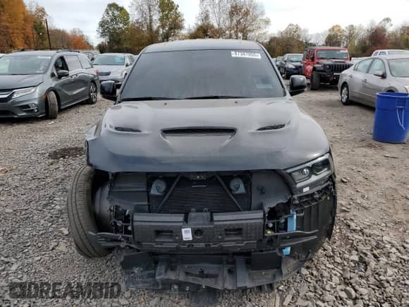 2022 Dodge Durango R/T with VIN 1C4SDJCT3NC204578, listed as a Copart auction lot 87387055 with 19,180 mi miles and Salvage title. Bid and sale history available at DreamBid. Image 5.