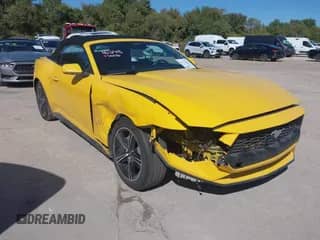 2024 Ford Mustang EcoBoost Premium с VIN 1FAGP8UHXR5141379, выставлен на аукционе IAAI как лот 43377499 с пробегом 19 490 миль миль и . История ставок и продаж доступна на DreamBid. Изображение 1.