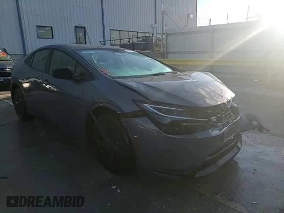 2025 Toyota Prius LE с VIN JTDACAAUXS3057231, выставлен на аукционе Copart как лот 70268475 с пробегом 4 902 миль миль и Списание • Salvage title. История ставок и продаж доступна на DreamBid. Изображение 13.