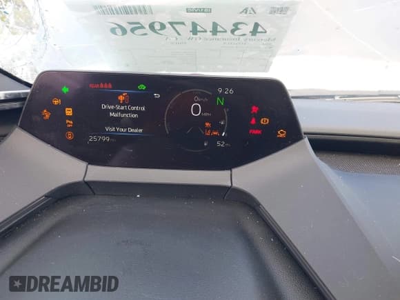 ✅ 2024 Toyota Prius LE • VIN: JTDACAAU2R3017932 • Lot: 43447956. Listed on IAAI with 25,799 mi. Free auction sales archive from the USA and detailed vehicle history report at DreamBid. Image 7.