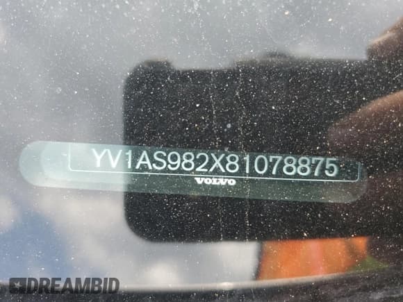 ✅ 2008 Volvo S80 3.2L • VIN: YV1AS982X81078875 • Лот: 62076455. Опубликован ранее на Copart с пробегом Не указан. Бесплатный доступ к архиву аукционных продаж из США и подробный отчёт об истории автомобиля на DreamBid. Изображение 12.