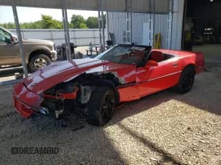 1989 Chevrolet Corvette with VIN 1G1YY3186K5112706, listed as a Copart auction lot 60159445 with 91,514 mi miles and Salvage title. Bid and sale history available at DreamBid. Image 1.