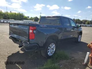 ✅ 2021 Chevrolet Silverado 1500 Custom • VIN: 3GCPYBEK7MG440036 • Lot: 69489724. Wystawiony na Copart z przebiegiem 34 615 mil. Bezpłatny archiwum sprzedaży aukcyjnych z USA i szczegółowy raport historii pojazdu na DreamBid. Zdjęcie 3.