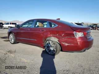 2016 Chevrolet Impala LTZ z VIN 2G1145S38G9169382, wystawiony jako Copart lot #90325595 z przebiegiem 83 900 mil mil oraz Szkoda całkowita • Salvage title. Historia ofert i sprzedaży dostępna na DreamBid. Obrazek 2.