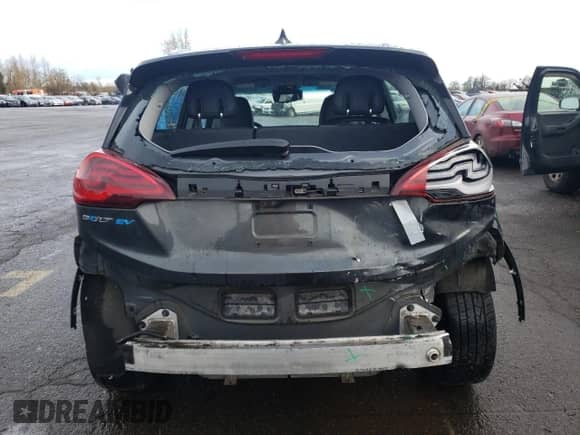 2019 Chevrolet Bolt EV Premier with VIN 1G1FZ6S05K4120851, listed as a Copart auction lot 42243204 with 42,227 mi miles and . Bid and sale history available at DreamBid. Image 6.