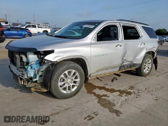 ✅ 2021 Chevrolet Traverse LT • VIN: 1GNERHKW5MJ258677 • Lot: 64280595. Wystawiony na Copart z przebiegiem 37 506 mil. Bezpłatny archiwum sprzedaży aukcyjnych z USA i szczegółowy raport historii pojazdu na DreamBid. Zdjęcie 1.