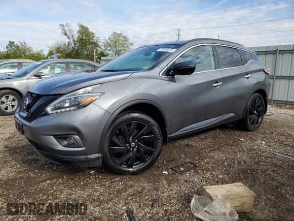 ✅ 2018 Nissan Murano SV • VIN: 5N1AZ2MH5JN174992 • Lot: 58050015. Listed on Copart with 205,630 mi. Free auction sales archive from the USA and detailed vehicle history report at DreamBid. Image 1.