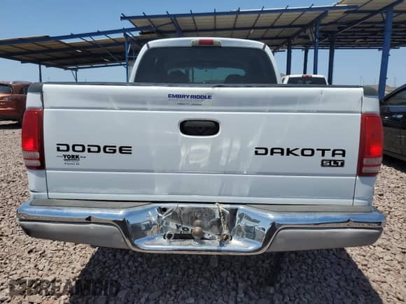 2004 Dodge Dakota SLT with VIN 1D7HL48K94S589444, listed as a Copart auction lot 58430314 with 126,032 mi miles and Salvage title. Bid and sale history available at DreamBid. Image 6.