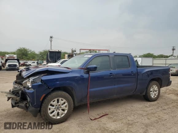 ✅ 2022 Nissan Frontier SV • VIN: 1N6ED1FJ4NN612919 • Lot: 52052075. Listed on Copart with 52,189 mi. Free auction sales archive from the USA and detailed vehicle history report at DreamBid. Image 1.