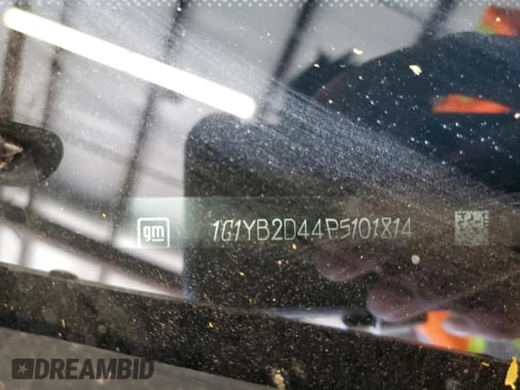 ✅ 2023 Chevrolet Corvette 2LT • VIN: 1G1YB2D44P5101814 • Lot: 69844295. Wystawiony na Copart z przebiegiem 22 831 mil. Bezpłatny archiwum sprzedaży aukcyjnych z USA i szczegółowy raport historii pojazdu na DreamBid. Zdjęcie 12.