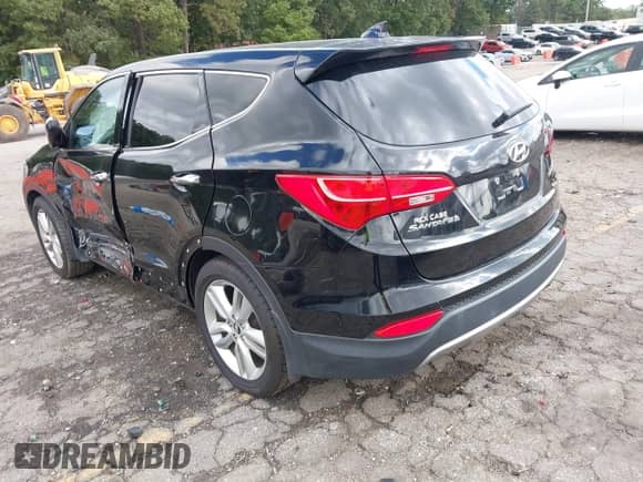 2013 Hyundai Santa Fe Sport with VIN 5XYZW3LAXDG123655, listed as a IAAI auction lot 43397039 with 87,754 mi miles and . Bid and sale history available at DreamBid. Image 3.