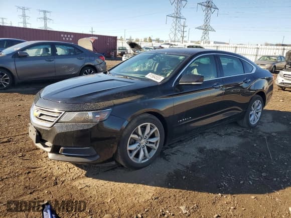 ✅ 2016 Chevrolet Impala LT • VIN: 2G1105SA6G9152669 • Lot: 91564555. Listed on Copart with 140,709 mi. Free auction sales archive from the USA and detailed vehicle history report at DreamBid. Image 1.