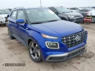 ✅ 2022 Hyundai Venue Limited • VIN: KMHRC8A38NU203042 • Lot: 42159497. Listed on IAAI with 42,337 mi. Free auction sales archive from the USA and detailed vehicle history report at DreamBid. Image 1.