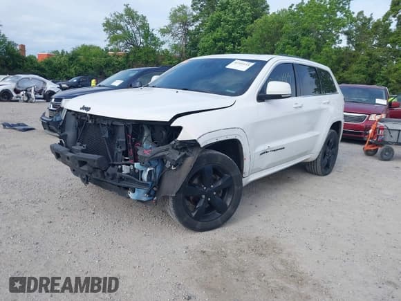 ✅ 2016 Jeep Grand Cherokee High Altitude • VIN: 1C4RJFCG7GC309862 • Lot: 42324115. Listed on IAAI with 109,535 mi. Free auction sales archive from the USA and detailed vehicle history report at DreamBid. Image 2.
