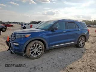 2022 Ford Explorer Limited z VIN 1FMSK7FHXNGB07253, wystawiony jako Copart lot #81991045 z przebiegiem 94 022 mil mil oraz Szkoda całkowita • Salvage title. Historia ofert i sprzedaży dostępna na DreamBid. Obrazek 1.