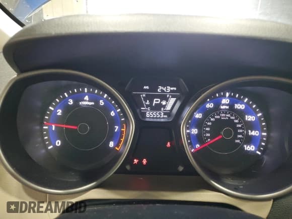 ✅ 2016 Hyundai Elantra SE • VIN: 5NPDH4AE2GH795657 • Lot: 90302195. Listed on Copart with 65,553 mi. Free auction sales archive from the USA and detailed vehicle history report at DreamBid. Image 9.