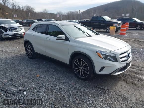 ✅ 2015 Mercedes-Benz GLA 250 • VIN: WDCTG4GBXFJ106671 • Lot: 43816118. Listed on IAAI with 116,659 mi. Free auction sales archive from the USA and detailed vehicle history report at DreamBid. Image 1.