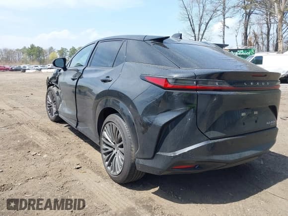 ✅ 2024 Lexus RZ 450e Premium • VIN: JTJAAAABXRA023751 • Lot: 42082320. Listed on IAAI with 15,641 mi. Free auction sales archive from the USA and detailed vehicle history report at DreamBid. Image 3.