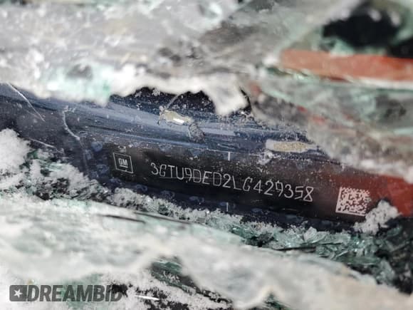 ✅ 2020 GMC Sierra 1500 SLT • VIN: 3GTU9DED2LG429358 • Lot: 84034105. Listed on Copart with Not provided. Free auction sales archive from the USA and detailed vehicle history report at DreamBid. Image 12.