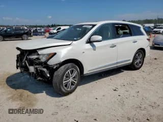 ✅ 2017 Infiniti QX60 • VIN: 5N1DL0MN4HC504166 • Лот: 84563445. Опубликован ранее на Copart с пробегом 166 210 миль. Бесплатный доступ к архиву аукционных продаж из США и подробный отчёт об истории автомобиля на DreamBid. Изображение 1.