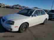 2006 Hyundai Elantra GLS with VIN KMHDN46D46U244056, listed as a Copart auction lot 74598194 with 79,575 mi miles and Salvage title. Bid and sale history available at DreamBid. Image 1.