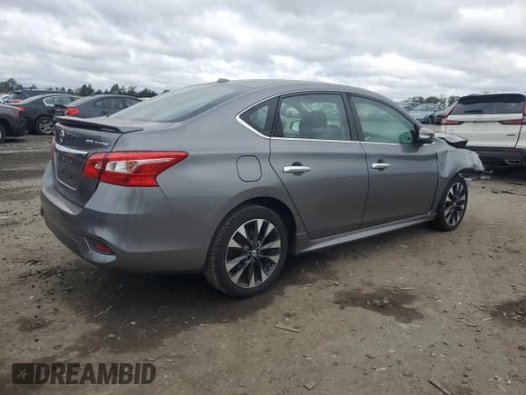 ✅ 2017 Nissan Sentra SR Turbo • VIN: 3N1CB7AP8HY382858 • Lot: 82453415. Listed on Copart with 88,910 mi. Free auction sales archive from the USA and detailed vehicle history report at DreamBid. Image 3.