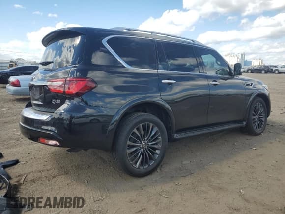 ✅ 2021 Infiniti QX80 Luxe • VIN: JN8AZ2AE1M9269307 • Lot: 71365735. Wystawiony na Copart z przebiegiem 49 047 mil. Bezpłatny archiwum sprzedaży aukcyjnych z USA i szczegółowy raport historii pojazdu na DreamBid. Zdjęcie 3.