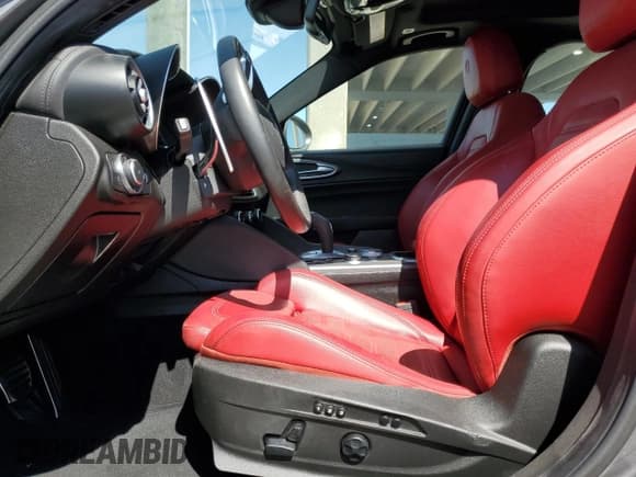 ✅ 2022 Alfa Romeo Giulia Veloce • VIN: ZARFAMBN6N7657347 • Lot: 52584765. Listed on Copart with 63,783 mi. Free auction sales archive from the USA and detailed vehicle history report at DreamBid. Image 7.