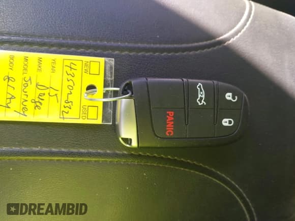 ✅ 2015 Dodge Journey American Value • VIN: 3C4PDCAB9FT566223 • Lot: 43502532. Wystawiony na IAAI z przebiegiem 172 804 mil. Bezpłatny archiwum sprzedaży aukcyjnych z USA i szczegółowy raport historii pojazdu na DreamBid. Zdjęcie 11.