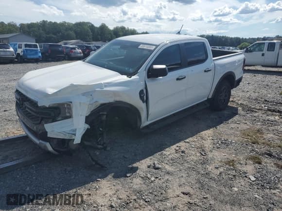 ✅ 2024 Ford Ranger XLT • VIN: 1FTER4HH8RLE54909 • Lot: 68874865. Listed on Copart with 8,291 mi. Free auction sales archive from the USA and detailed vehicle history report at DreamBid. Image 1.