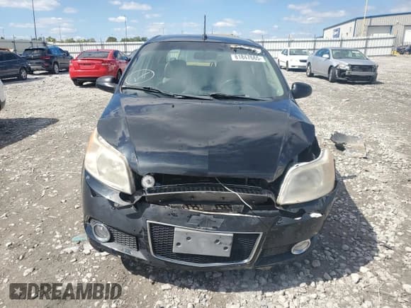 ✅ 2009 Chevrolet Aveo 2LT • VIN: KL1TG66E29B667028 • Lot: 81847665. Listed on Copart with Not provided. Free auction sales archive from the USA and detailed vehicle history report at DreamBid. Image 5.