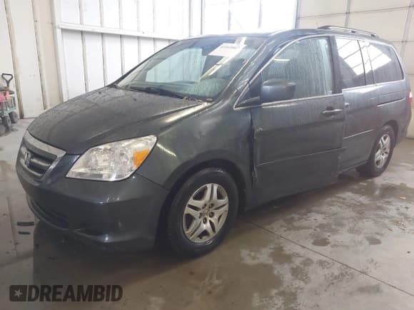 ✅ 2005 Honda Odyssey EX-L • VIN: 5FNRL38765B044868 • Lot: 43543067. Wystawiony na IAAI z przebiegiem 217 317 mil. Bezpłatny archiwum sprzedaży aukcyjnych z USA i szczegółowy raport historii pojazdu na DreamBid. Zdjęcie 2.